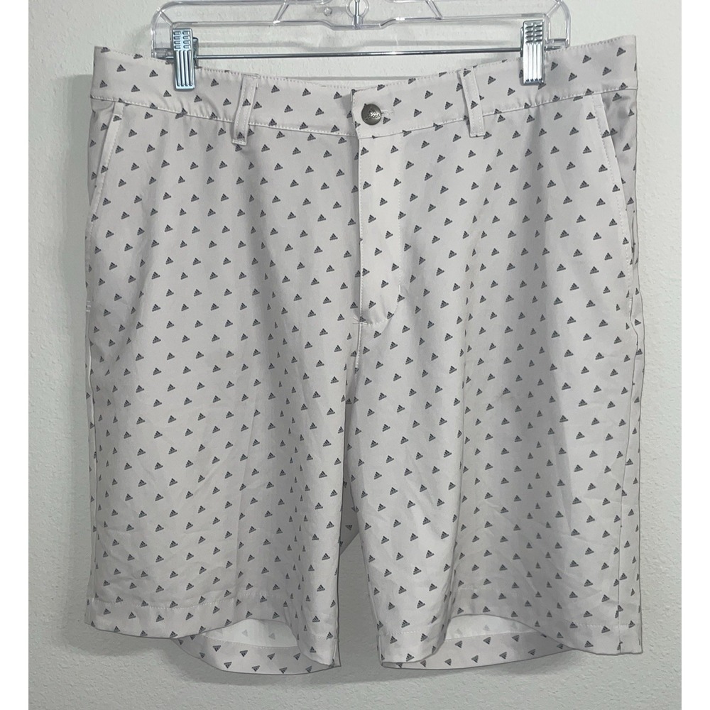 Adidas Ultimate‎ 365 AdiPrint Woven Golf Shorts Mens Size 36 Gray